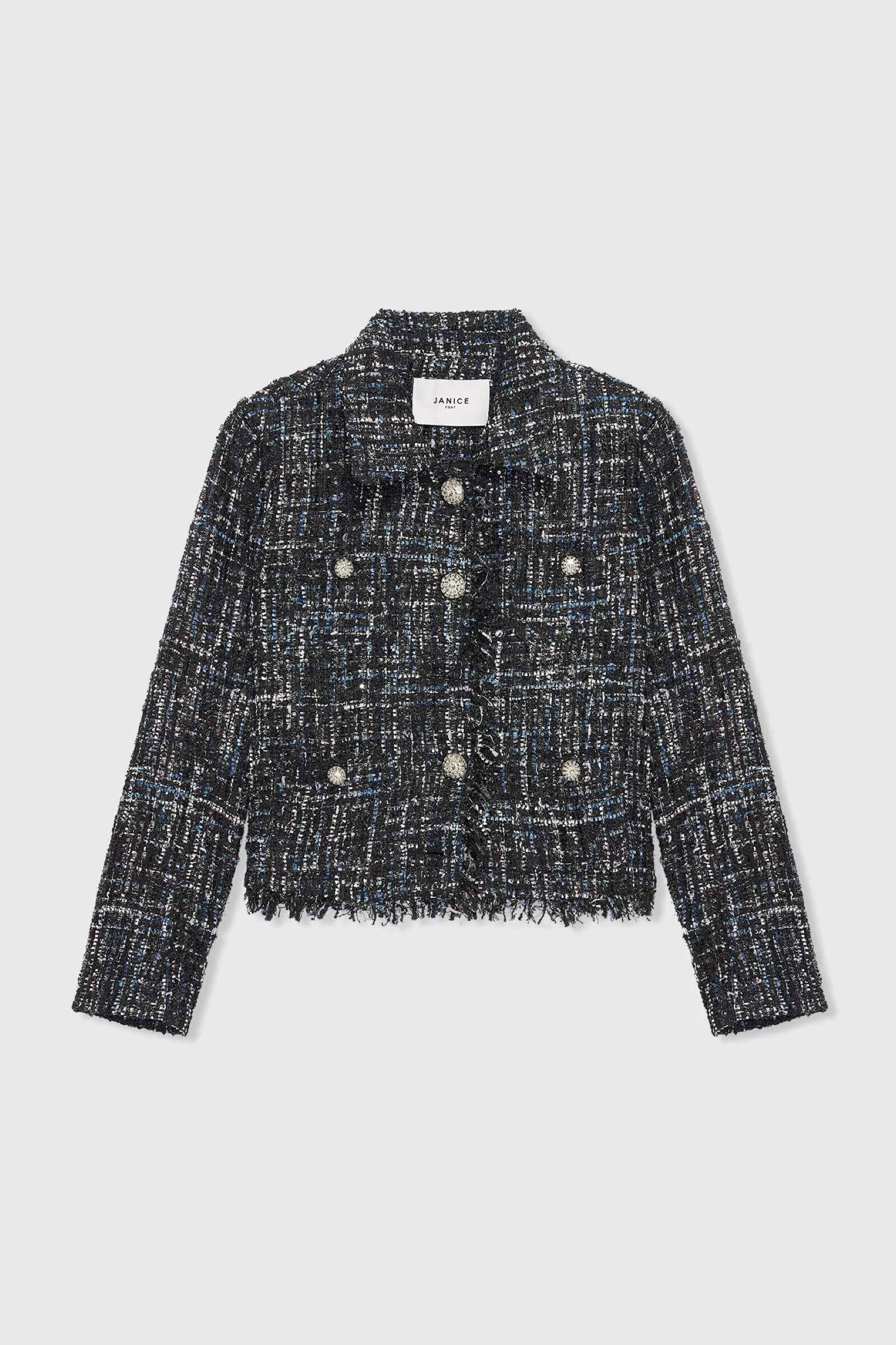 Tatum Blauw Lurex