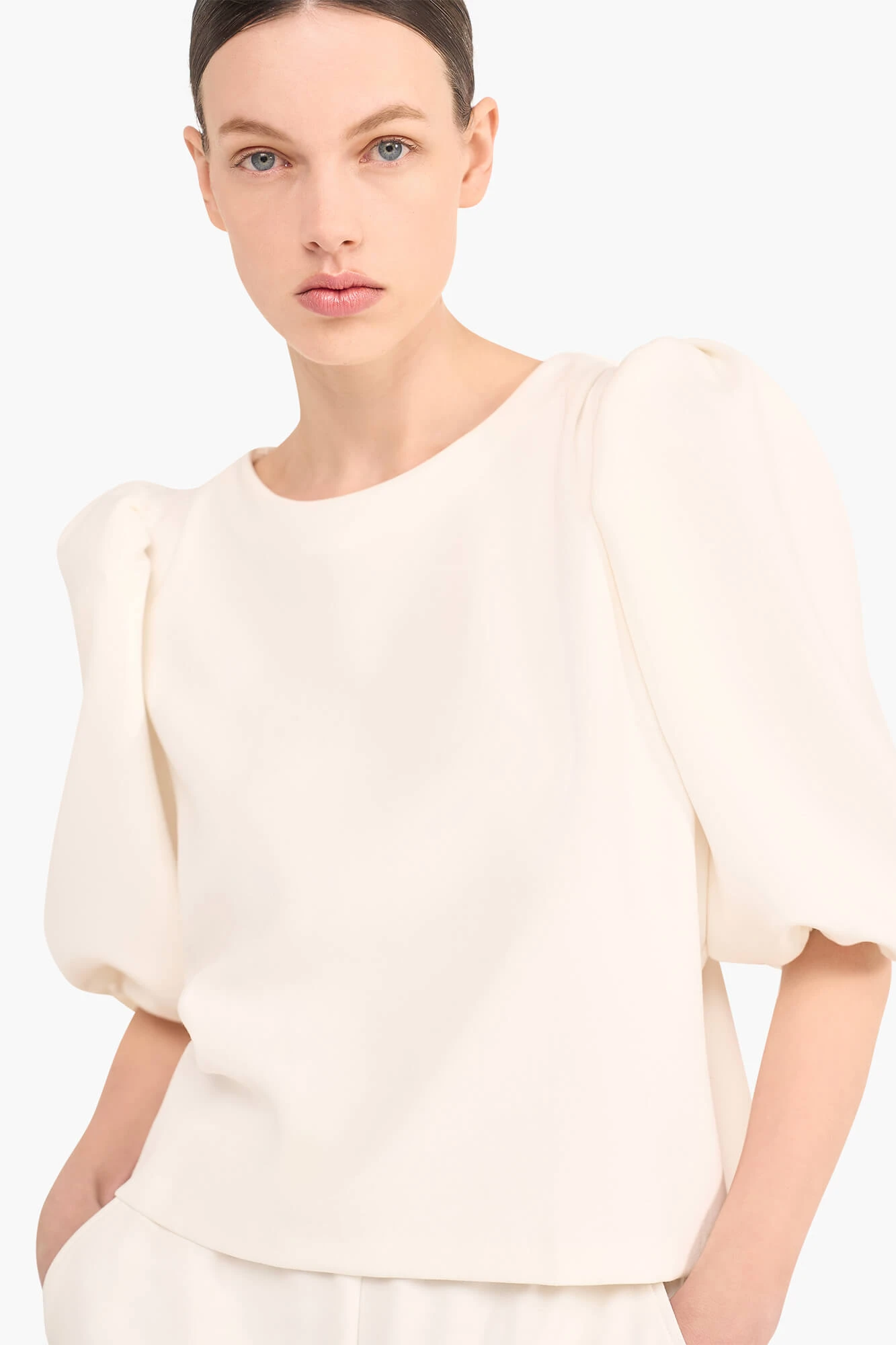 Top Dames Pof Mouw Zayn Off White