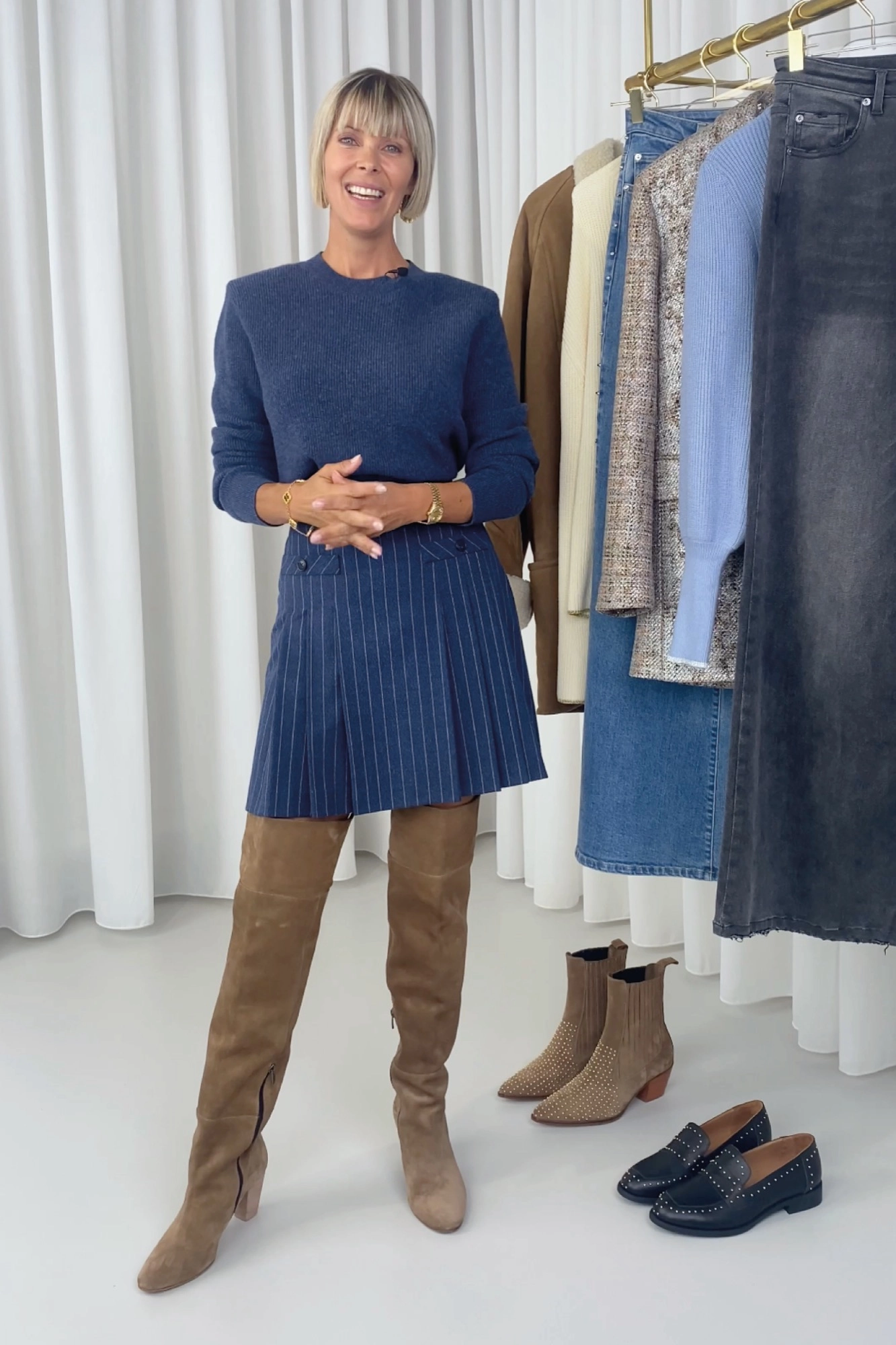 Damenpullover Barron Blau Janice