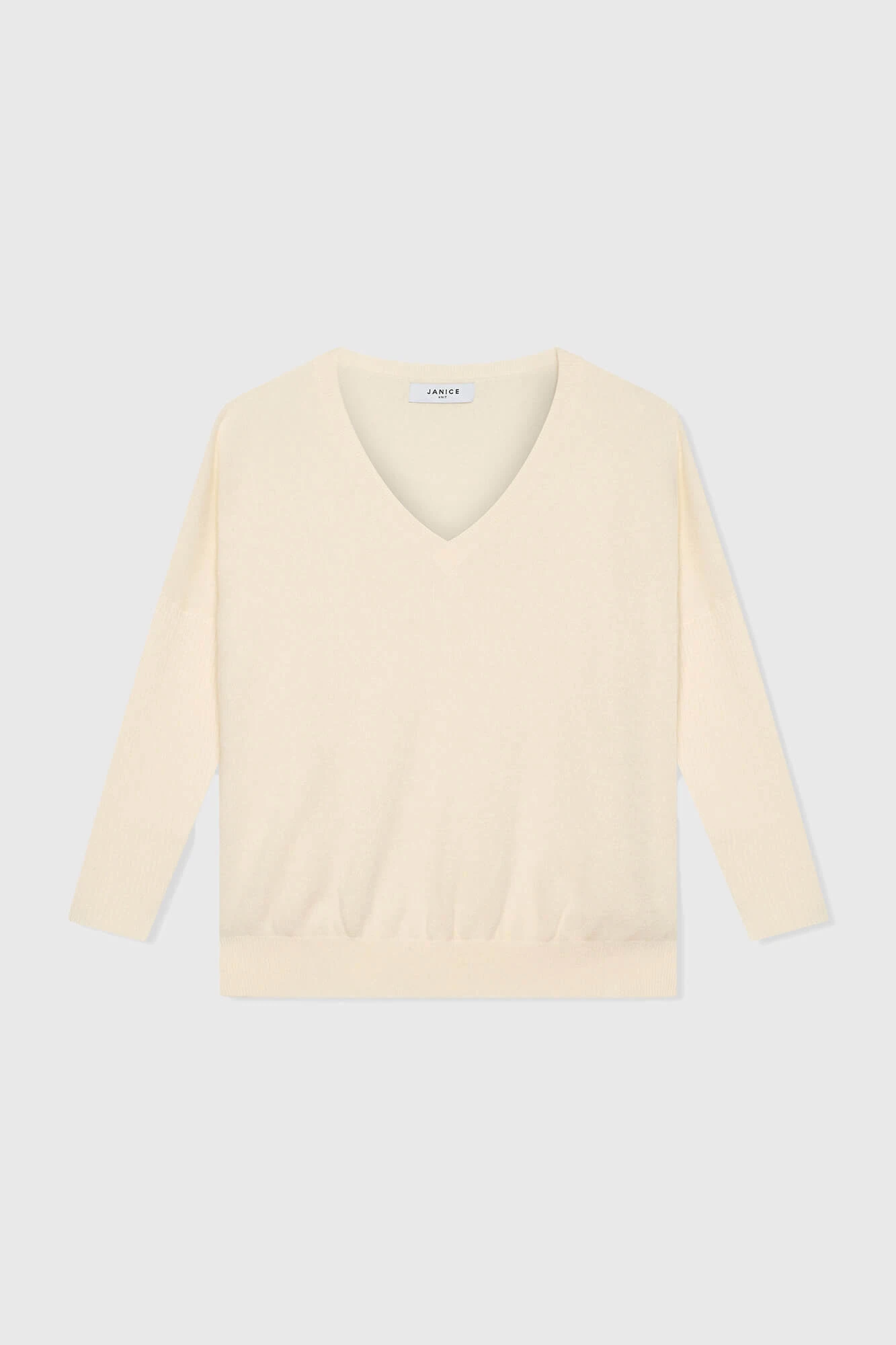 Cashmere Trui Dames Dash Off White