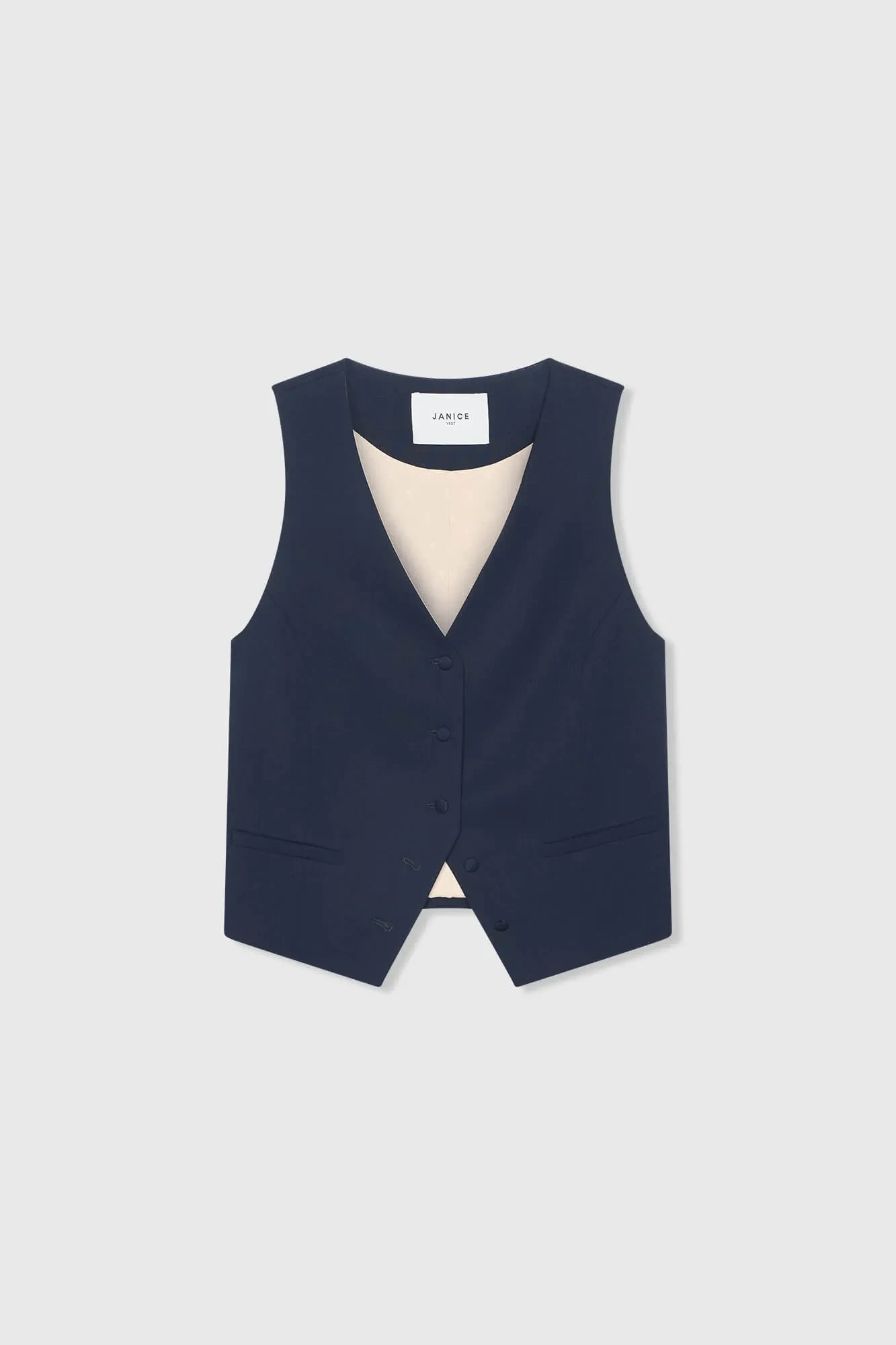 Weste für Damen, blau, Dave