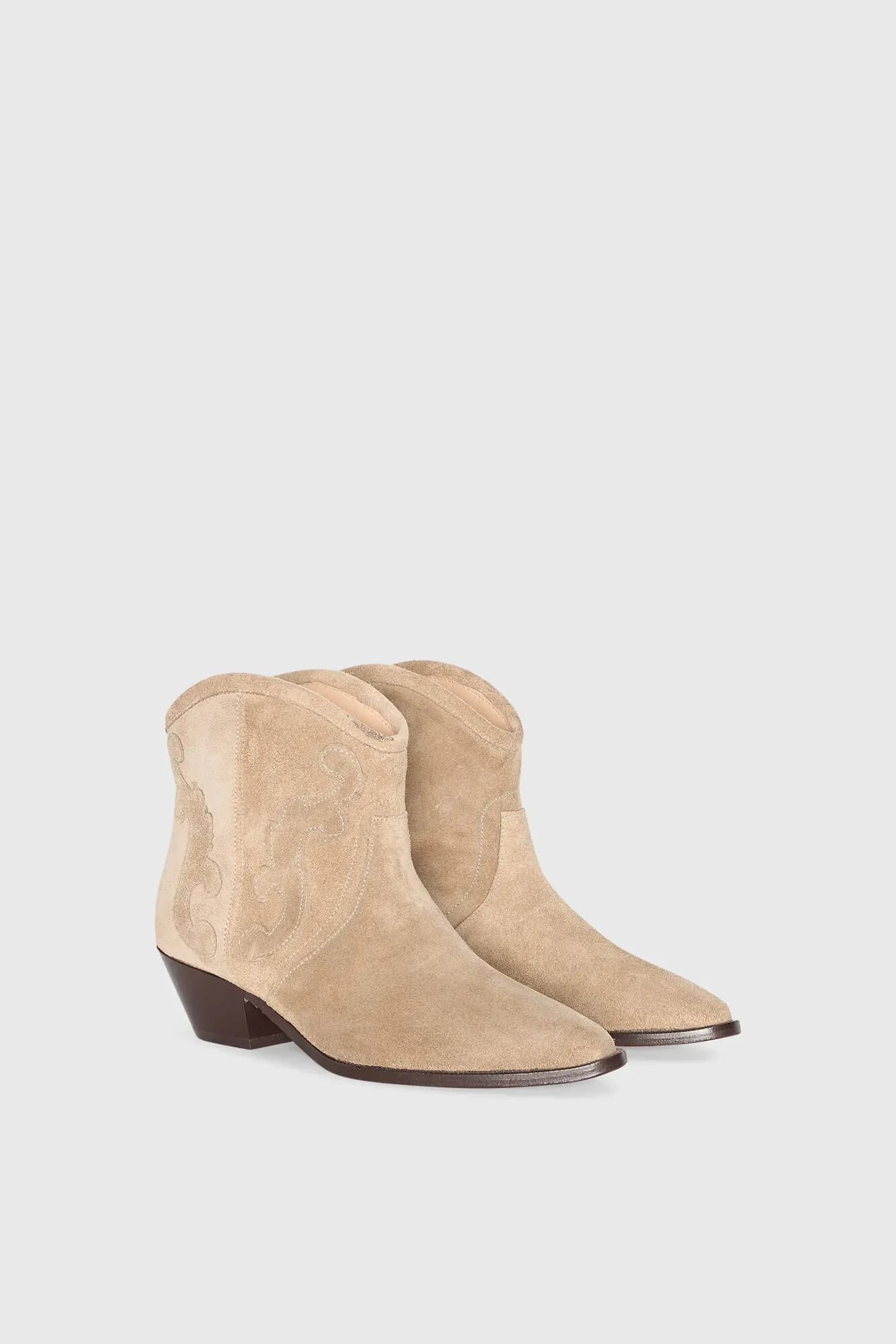 Westernstiefel für Damen Hayden, beige