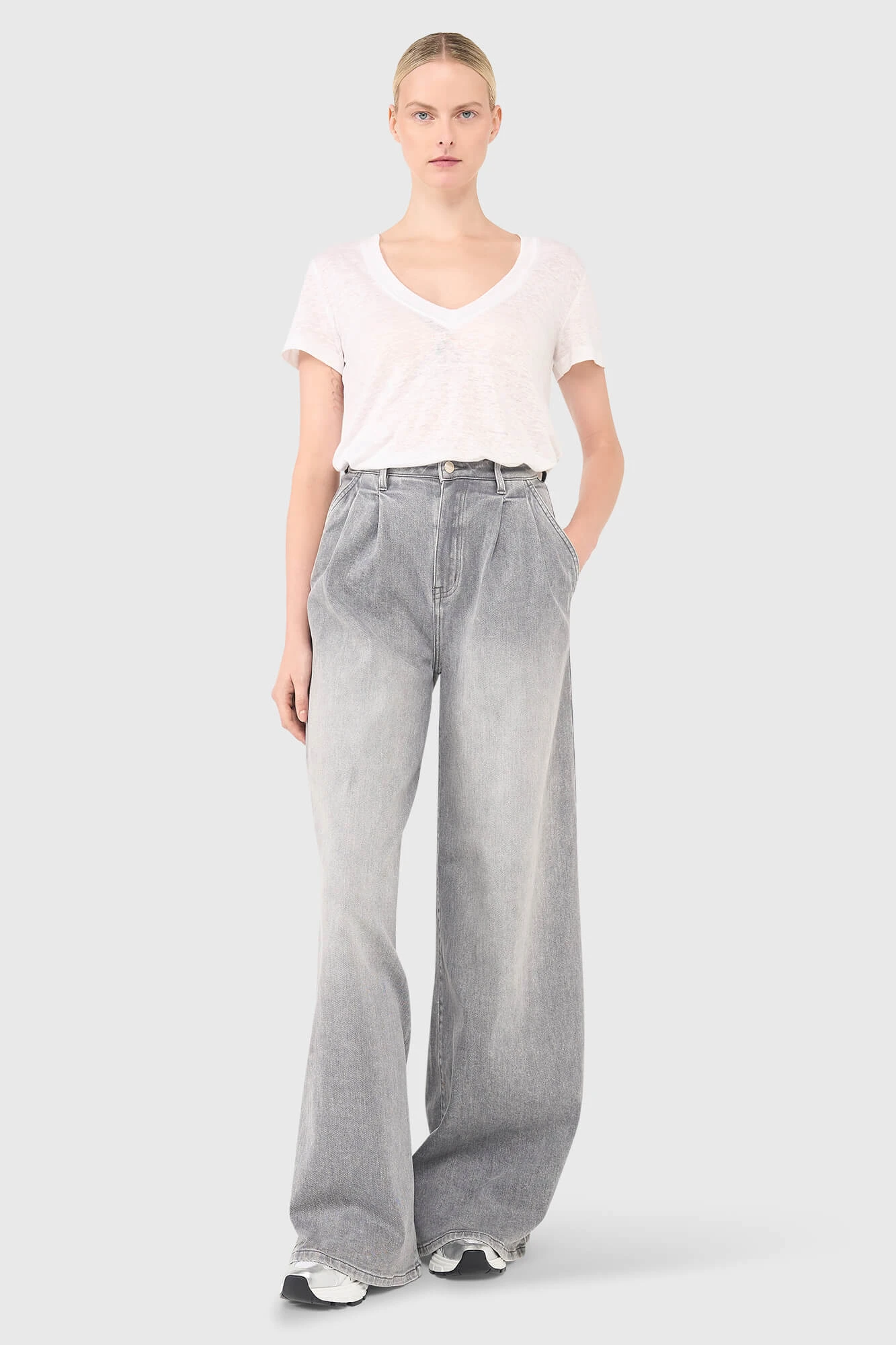 Dollar Jeans Grijs 110