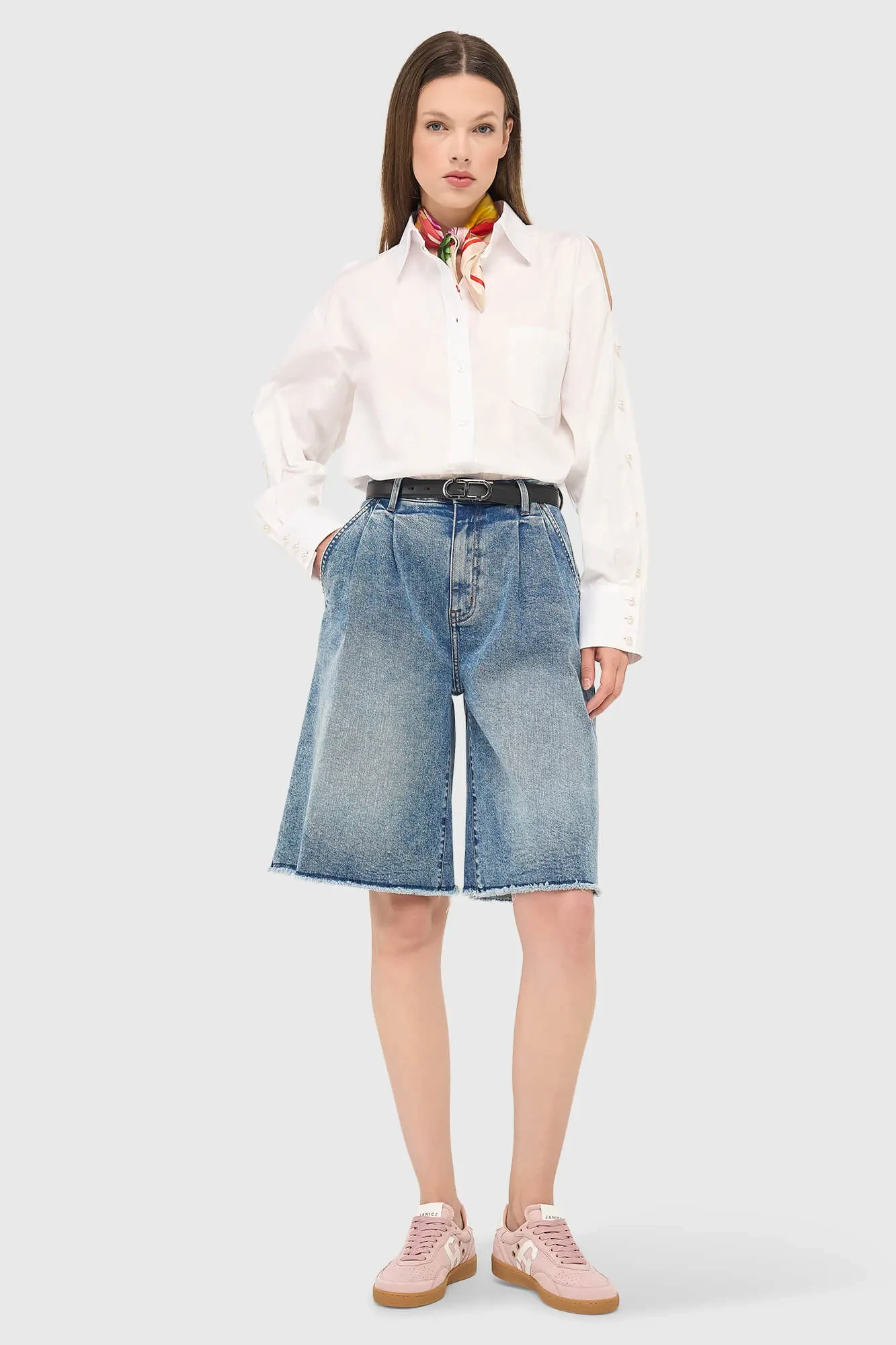White Cotton Blouse for Women, Cotton Paul