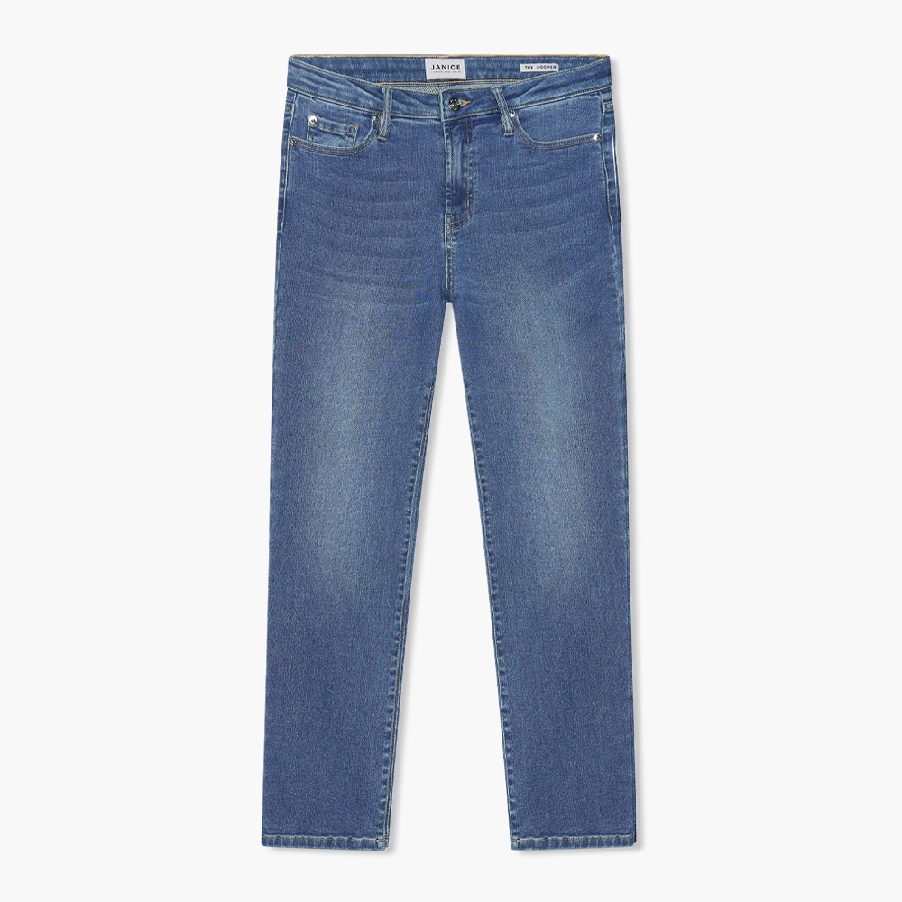 Blauwe Mom Jeans Cooper 111