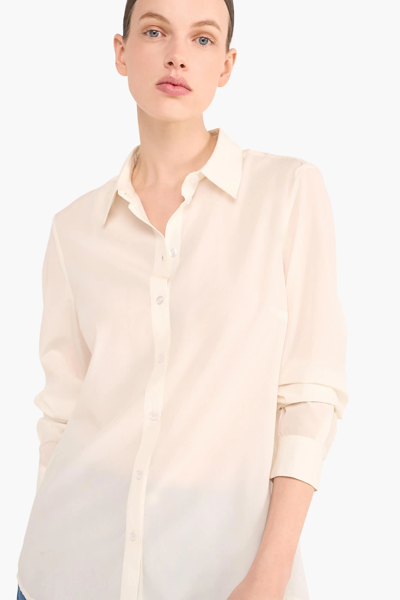 Dylan Off-White Women's Silk Blouse