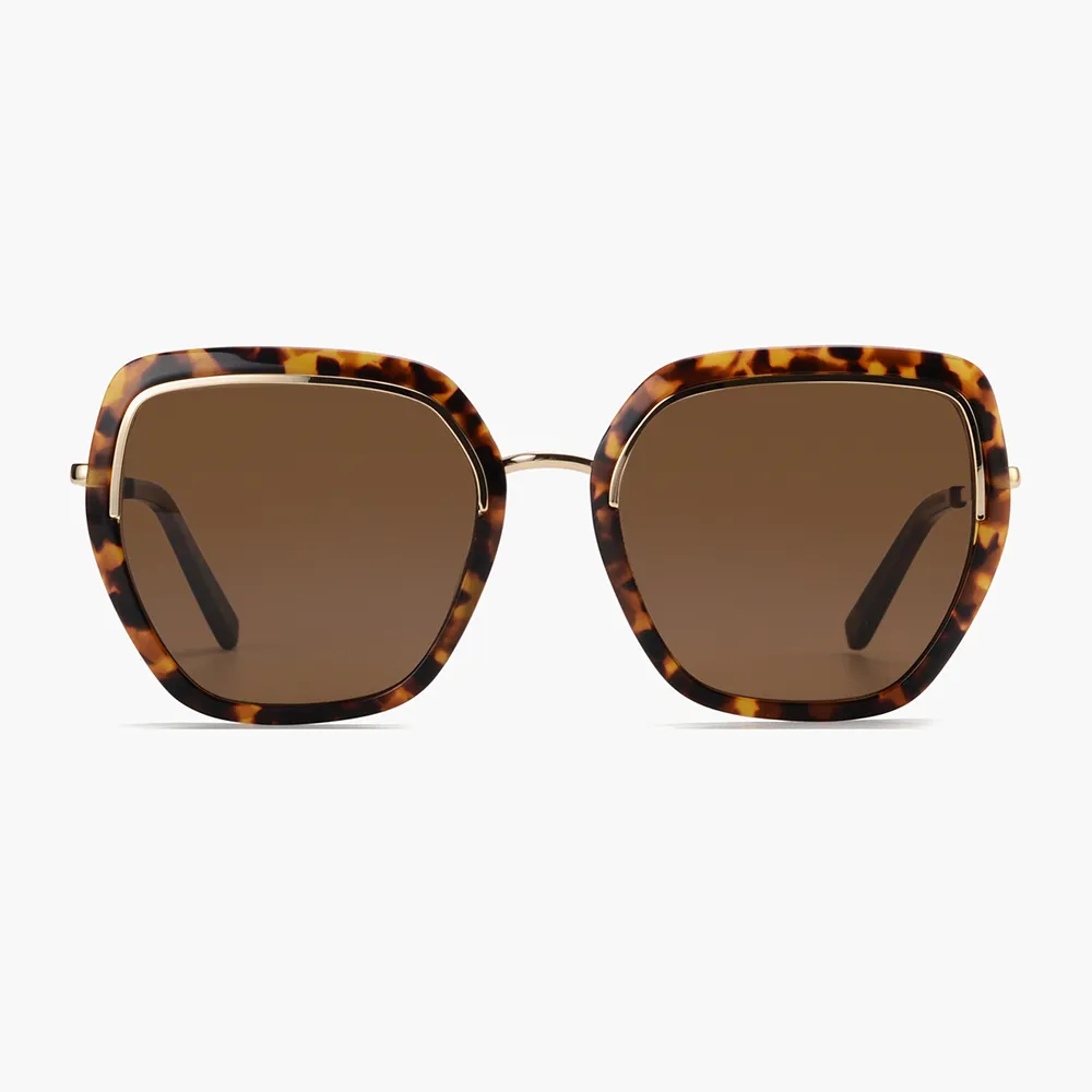 Zonnebril Dames Memphis Bruin Havana