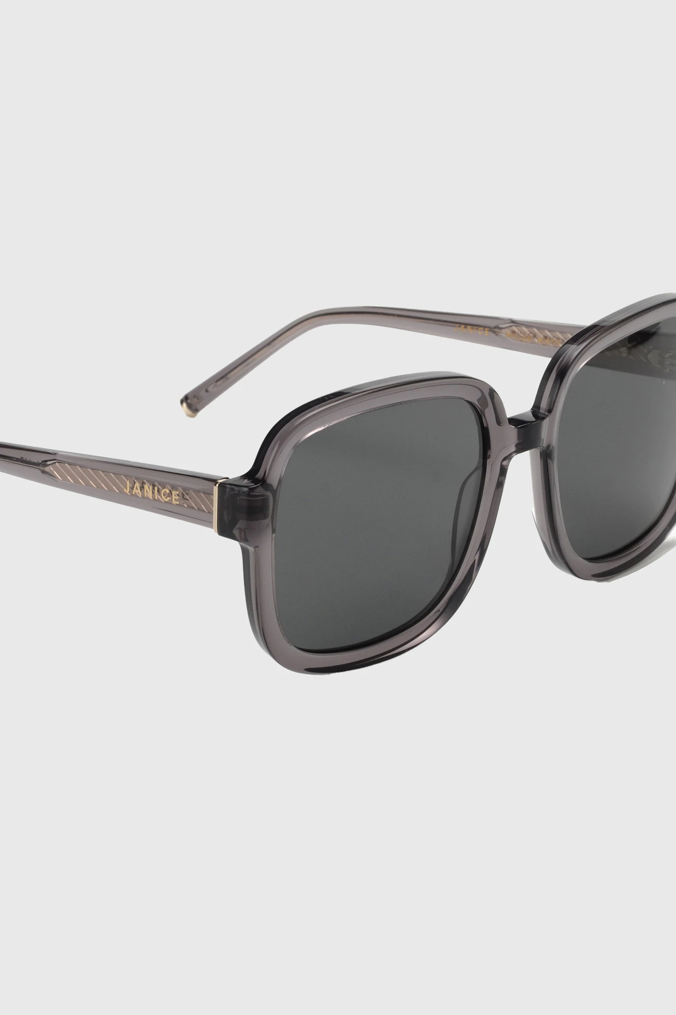 Sonnenbrille für Damen Miller Grau