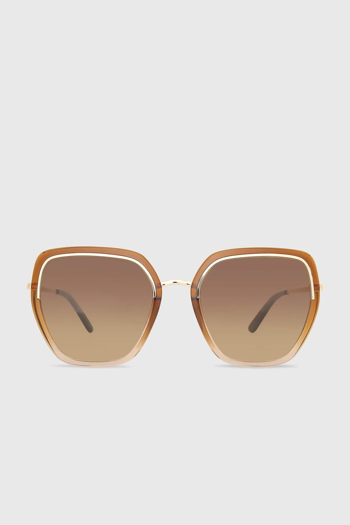 Sonnenbrille für Damen, Memphis, Braun