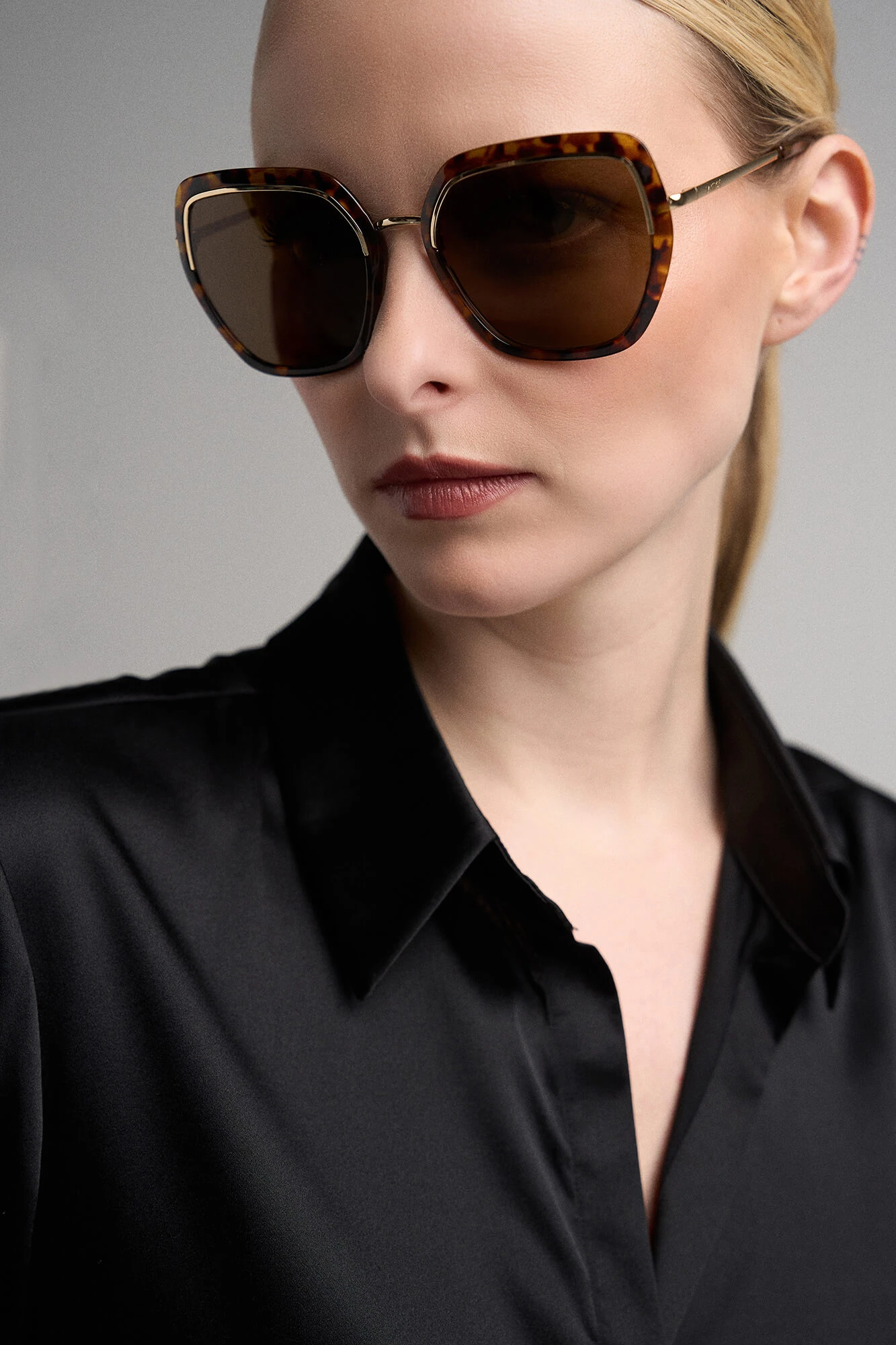 Zonnebril Dames Memphis Bruin Havana