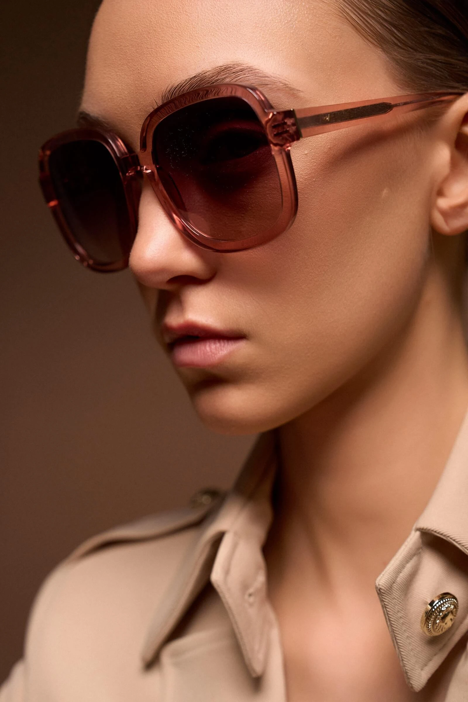 Miller Sonnenbrille in Rosa