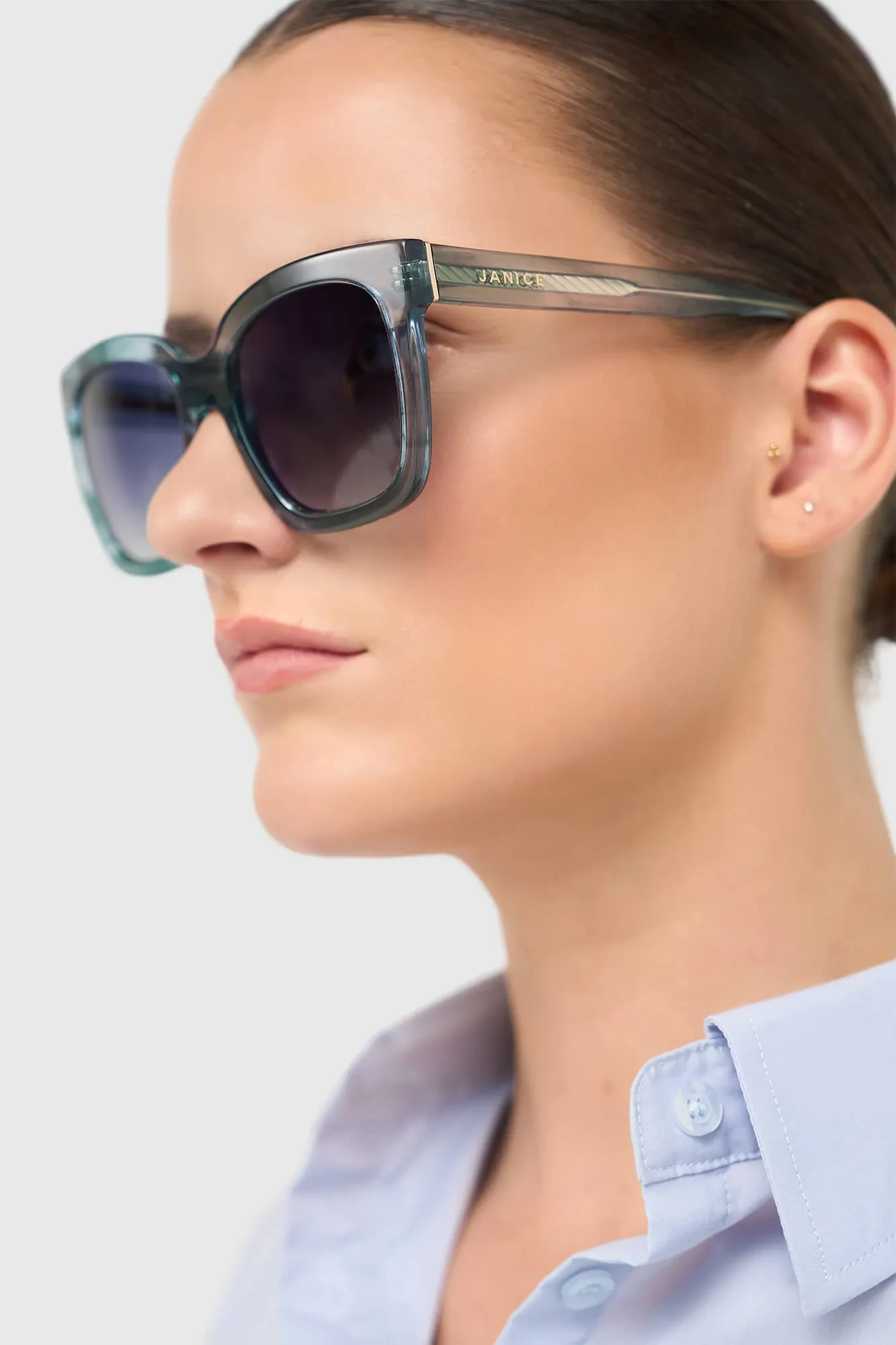 Sonnenbrille für Damen Royce Blau