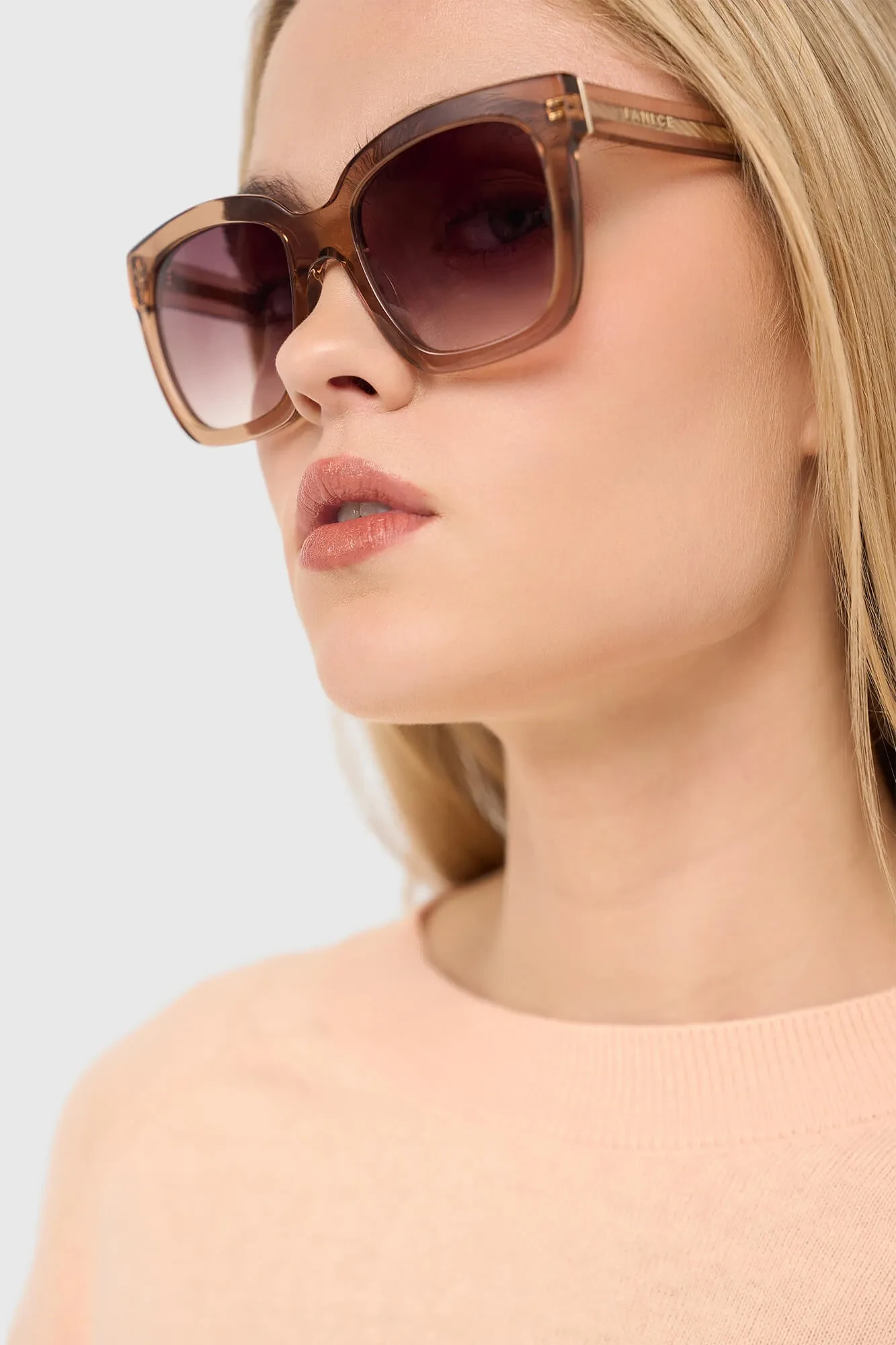 Sonnenbrille für Damen Royce Honig