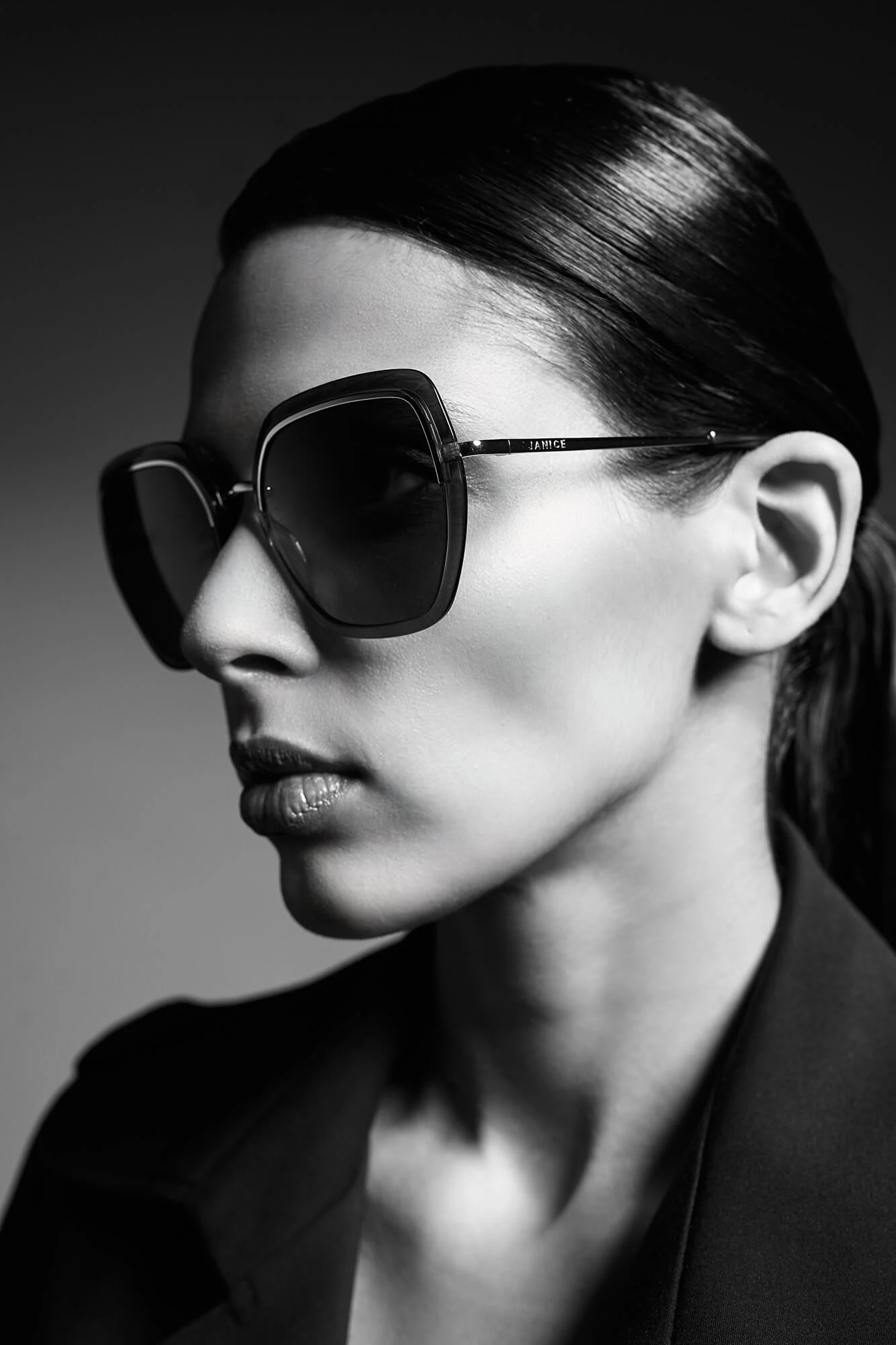 Sonnenbrille für Damen Memphis Grau