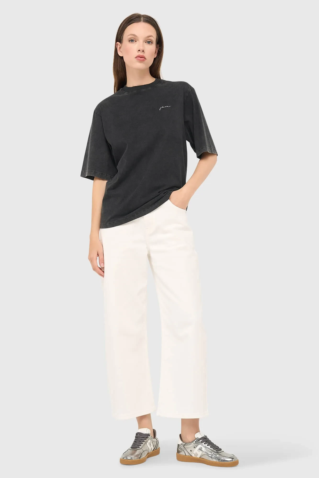 Black Women's Cotton Print Snake Adam Shirt