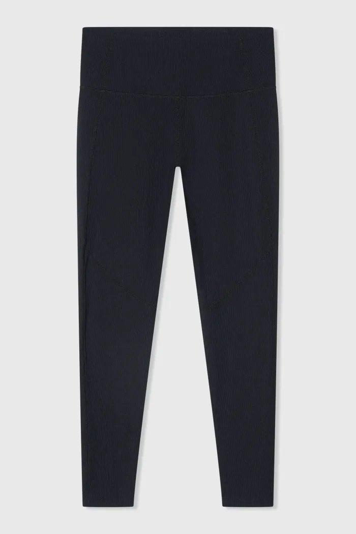 YE Legging Zwart Rib